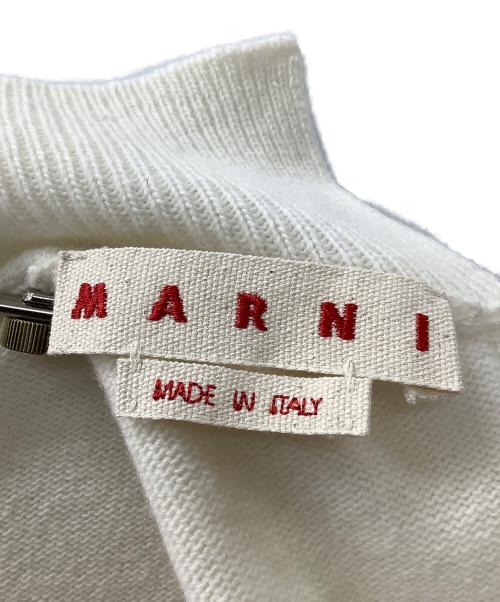 MARNI（マルニ）MARNI (マルニ) ウールカーディガン アイボリー サイズ:38の古着・服飾アイテム