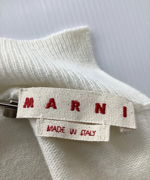 MARNI（マルニ）MARNI (マルニ) ウールカーディガン アイボリー サイズ:38の古着・服飾アイテム
