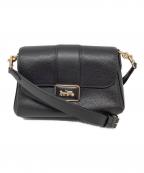 COACHコーチ）の古着「グレースショルダーバッグ」｜ブラック