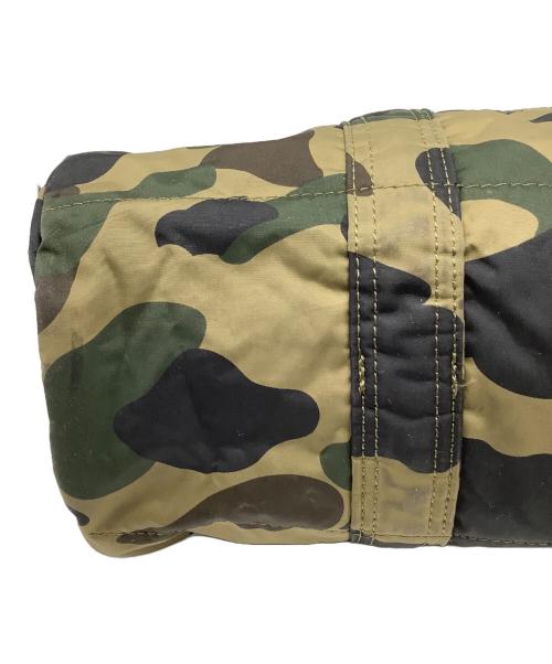 PORTER（ポーター）PORTER (ポーター) A BATHING APE (ア ベイシング エイプ) ミニボストンバッグ カーキの古着・服飾アイテム