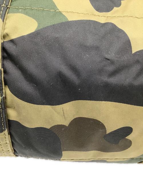 PORTER（ポーター）PORTER (ポーター) A BATHING APE (ア ベイシング エイプ) ミニボストンバッグ カーキの古着・服飾アイテム