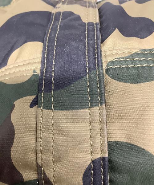 PORTER（ポーター）PORTER (ポーター) A BATHING APE (ア ベイシング エイプ) ミニボストンバッグ カーキの古着・服飾アイテム