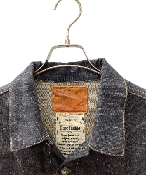 BURGUS PLUS（バーガスプラス）BURGUS PLUS (バーガスプラス) デニムジャケット インディゴ サイズ:44の古着・服飾アイテム