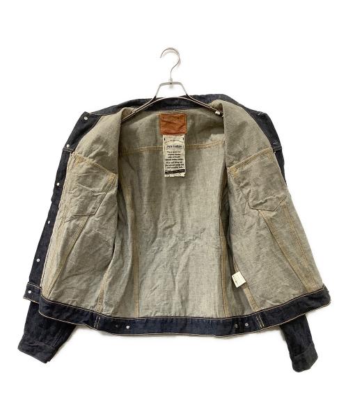 BURGUS PLUS（バーガスプラス）BURGUS PLUS (バーガスプラス) デニムジャケット インディゴ サイズ:44の古着・服飾アイテム