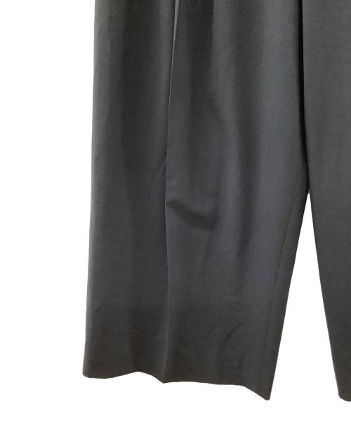 Curensology（カレンソロジー）Curensology (カレンソロジー) タックパンツ ネイビー サイズ:38の古着・服飾アイテム