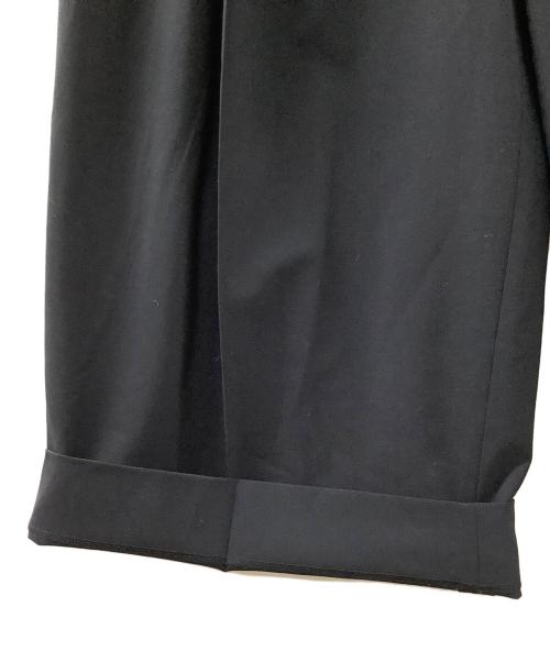 Curensology（カレンソロジー）Curensology (カレンソロジー) タックパンツ ネイビー サイズ:38の古着・服飾アイテム