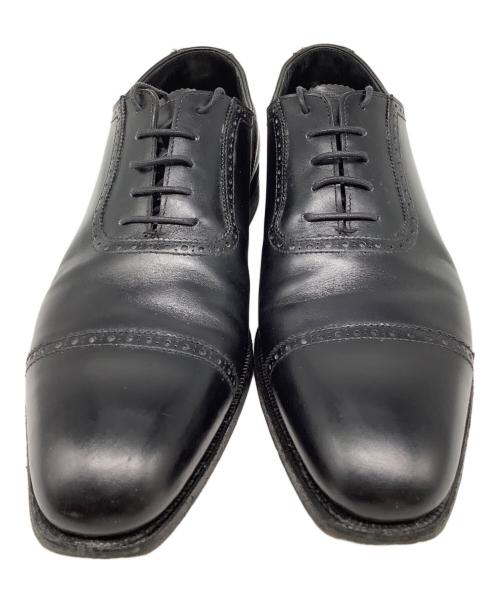 Crockett & Jones（クロケット＆ジョーンズ）Crockett & Jones (クロケット＆ジョーンズ) ウィングチップシューズ ブラック サイズ:7Dの古着・服飾アイテム