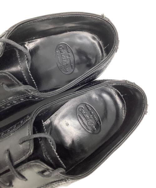 Crockett & Jones（クロケット＆ジョーンズ）Crockett & Jones (クロケット＆ジョーンズ) ウィングチップシューズ ブラック サイズ:7Dの古着・服飾アイテム