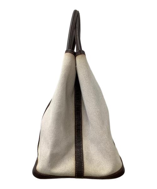 HERMES（エルメス）HERMES (エルメス) ガーデンパーティPM ベージュの古着・服飾アイテム