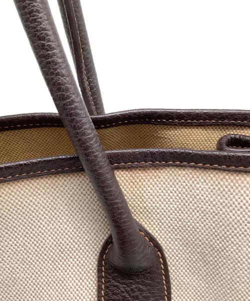 HERMES（エルメス）HERMES (エルメス) ガーデンパーティPM ベージュの古着・服飾アイテム