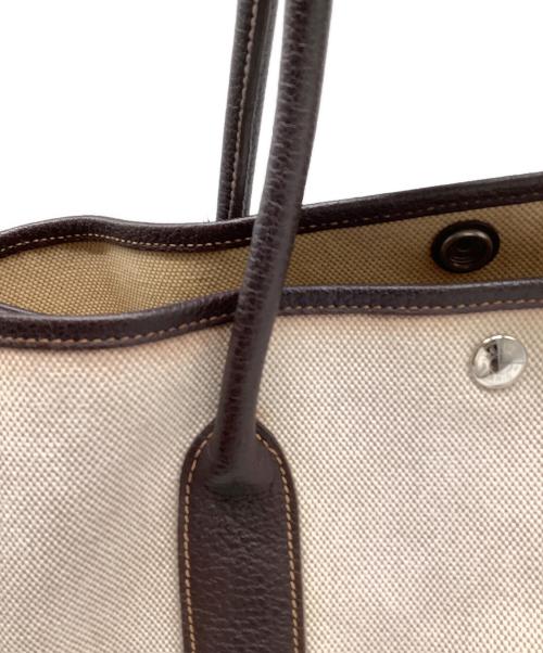 HERMES（エルメス）HERMES (エルメス) ガーデンパーティPM ベージュの古着・服飾アイテム