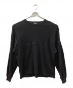 ULTERIORアルテリア）の古着「CASH HONEYCOMB FOOTBALL TEE」｜ブラック