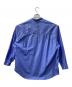 Graphpaper (グラフペーパー) Broad L/S Oversized Band Collar Shirt ブルー サイズ:F：10000円