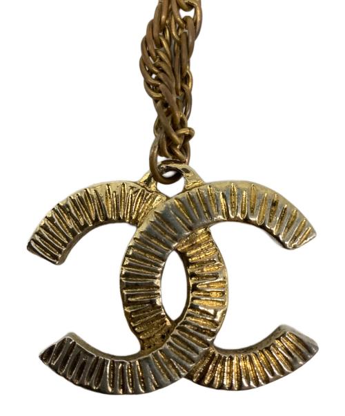 CHANEL（シャネル）CHANEL (シャネル) ココマークネックレス ゴールドの古着・服飾アイテム