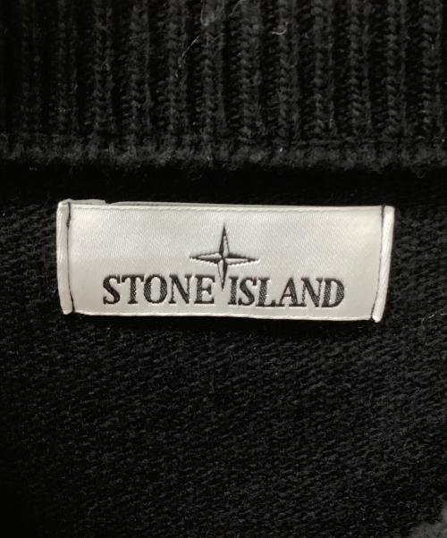 STONE ISLAND（ストーンアイランド）STONE ISLAND (ストーンアイランド) ニット ブラック サイズ:Lの古着・服飾アイテム