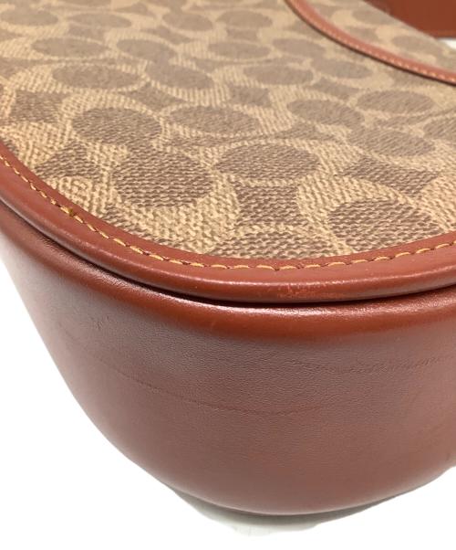 COACH（コーチ）COACH (コーチ) ショルダーバッグ ブラウン×ベージュの古着・服飾アイテム