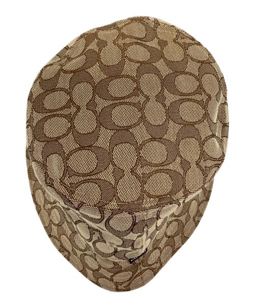 COACH（コーチ）COACH (コーチ) ジャガードバケットハット ベージュ サイズ:Ｍ/Ｌの古着・服飾アイテム