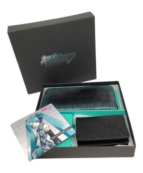 PREMICO（プレミコ）PREMICO (プレミコ) 初音ミク (ハツネミク) 初音ミク 本革ウォレット＆名刺入れセット 未使用品の古着・服飾アイテム