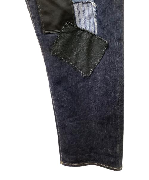 LEVI'S（リーバイス）LEVI'S (リーバイス) JUNYA WATANABE COMME des GARCONS (ジュンヤワタナベ コムデギャルソン) パッチワークデニム インディゴ サイズ:Mの古着・服飾アイテム