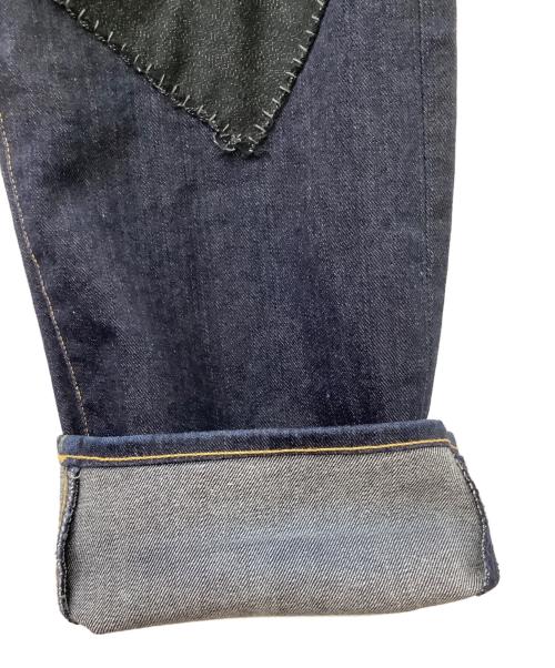 LEVI'S（リーバイス）LEVI'S (リーバイス) JUNYA WATANABE COMME des GARCONS (ジュンヤワタナベ コムデギャルソン) パッチワークデニム インディゴ サイズ:Mの古着・服飾アイテム