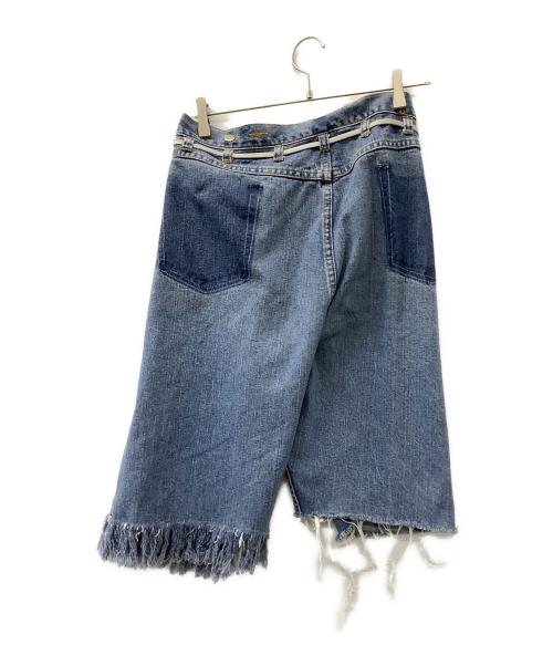 MAISON EUREKA（メゾンエウレカ）MAISON EUREKA (メゾンエウレカ) VINTAGE REWORK BIGGY SHORTS インディゴ サイズ:Freeの古着・服飾アイテム