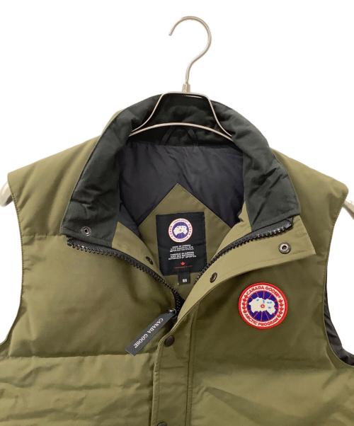 CANADA GOOSE（カナダグース）CANADA GOOSE (カナダグース) GARSON VEST カーキ サイズ:Mの古着・服飾アイテム