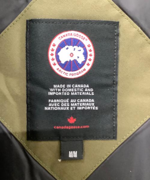 CANADA GOOSE（カナダグース）CANADA GOOSE (カナダグース) GARSON VEST カーキ サイズ:Mの古着・服飾アイテム