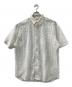 SOFTHYPHEN（ソフトハイフン）の古着「DAMASK PATTERNED LACE S/S SHIRT」｜ホワイト