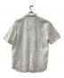 SOFTHYPHEN (ソフトハイフン) DAMASK PATTERNED LACE S/S SHIRT ホワイト サイズ:3：7000円