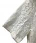 中古・古着 SOFTHYPHEN (ソフトハイフン) DAMASK PATTERNED LACE S/S SHIRT ホワイト サイズ:3：7000円