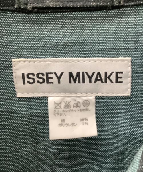ISSEY MIYAKE（イッセイミヤケ）ISSEY MIYAKE (イッセイミヤケ) デニムジャケット グレー サイズ:3の古着・服飾アイテム