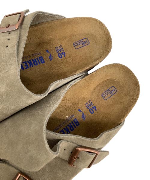 BIRKENSTOCK（ビルケンシュトック）BIRKENSTOCK (ビルケンシュトック) チューリッヒ グレー サイズ:40の古着・服飾アイテム