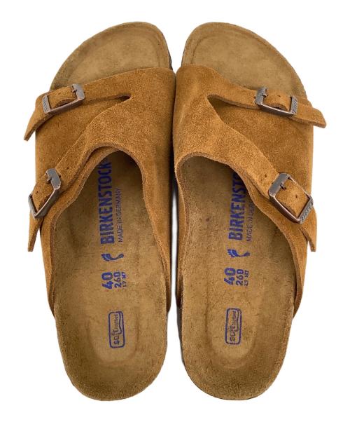 BIRKENSTOCK（ビルケンシュトック）BIRKENSTOCK (ビルケンシュトック) チューリッヒ ブラウン サイズ:40の古着・服飾アイテム