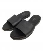 SOFTHYPHEN×SAKIASソフトハイフン×サキアス）の古着「5ステッチサンダル」｜ブラック