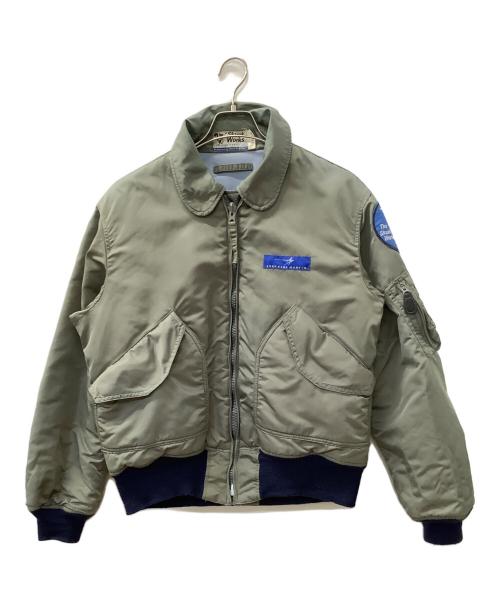 BUZZ RICKSON'S（バズリクソンズ）BUZZ RICKSON'S (バズリクソンズ) フライトジャケット Skunk Works 10周年 カーキ サイズ:Mの古着・服飾アイテム