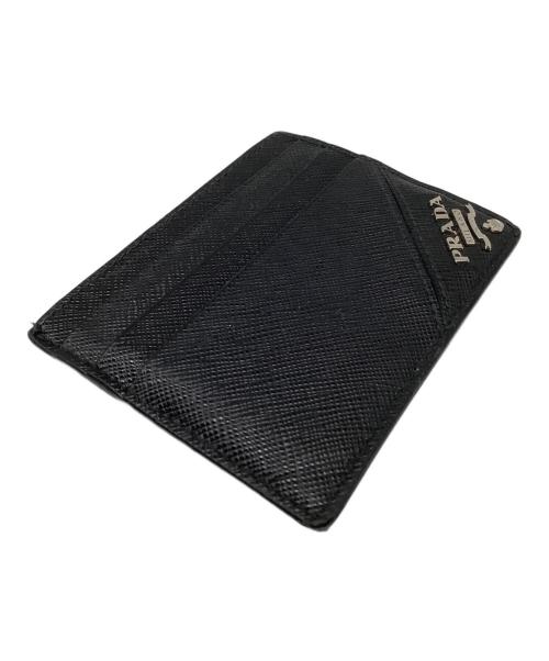 PRADA（プラダ）PRADA (プラダ) カードケース ブラックの古着・服飾アイテム
