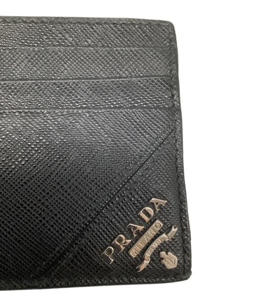 PRADA（プラダ）PRADA (プラダ) カードケース ブラックの古着・服飾アイテム