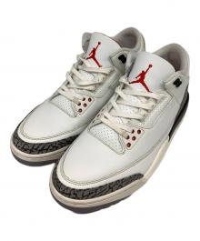 NIKE（ナイキ）の古着「Air Jordan 3 Retro "White Cement Reimagined"（エアジョーダン3レトロホワイト）」｜ホワイト