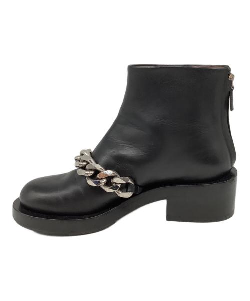 GIVENCHY（ジバンシィ）GIVENCHY (ジバンシィ) チェーンブーツ ブラック サイズ:表記なしの古着・服飾アイテム