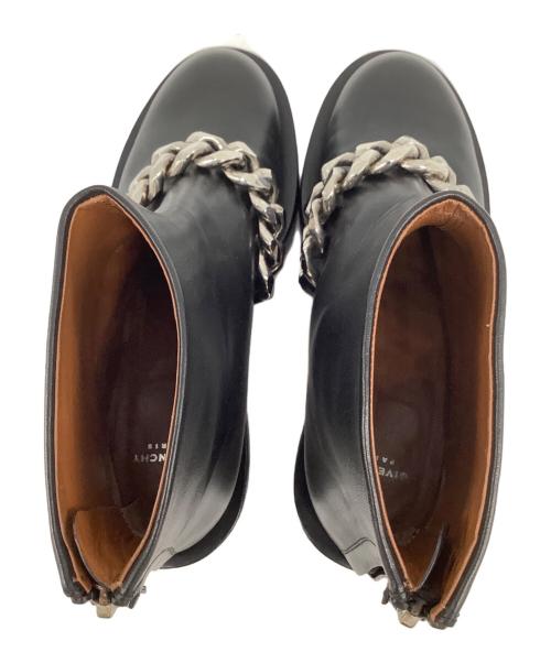 GIVENCHY（ジバンシィ）GIVENCHY (ジバンシィ) チェーンブーツ ブラック サイズ:表記なしの古着・服飾アイテム