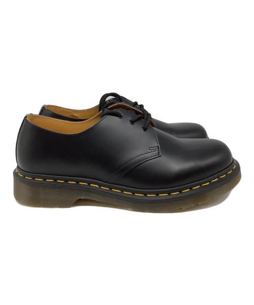 Dr.Martens（ドクターマーチン）Dr.Martens (ドクターマーチン) 3ホールシューズ ブラック サイズ:UK8の古着・服飾アイテム