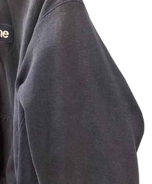 SUPREME（シュプリーム）SUPREME (シュプリーム) Cross Box Logo Hooded Sweatshirt ネイビー サイズ:Lの古着・服飾アイテム