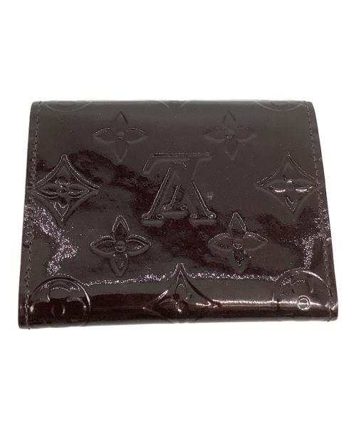 LOUIS VUITTON（ルイ ヴィトン）LOUIS VUITTON (ルイ ヴィトン) ヴェルニアンヴェロップ・カルト・ドゥ・ヴィジット アマラントの古着・服飾アイテム