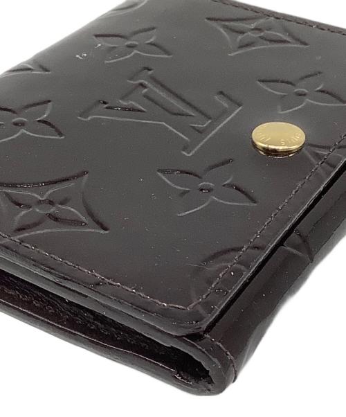 LOUIS VUITTON（ルイ ヴィトン）LOUIS VUITTON (ルイ ヴィトン) ヴェルニアンヴェロップ・カルト・ドゥ・ヴィジット アマラントの古着・服飾アイテム