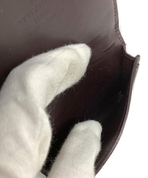 LOUIS VUITTON（ルイ ヴィトン）LOUIS VUITTON (ルイ ヴィトン) ヴェルニアンヴェロップ・カルト・ドゥ・ヴィジット アマラントの古着・服飾アイテム