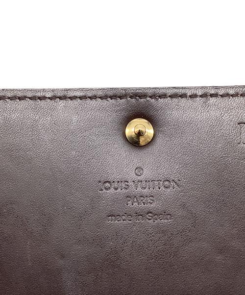 LOUIS VUITTON（ルイ ヴィトン）LOUIS VUITTON (ルイ ヴィトン) ヴェルニアンヴェロップ・カルト・ドゥ・ヴィジット アマラントの古着・服飾アイテム