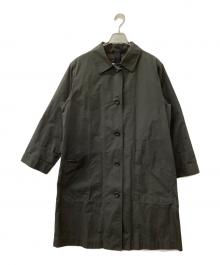 MHL（エムエイチエル）の古着「ステンカラーコート」｜ブラック