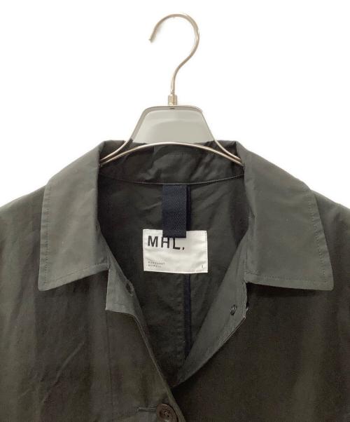 MHL（エムエイチエル）MHL (エムエイチエル) ステンカラーコート ブラック サイズ:1の古着・服飾アイテム