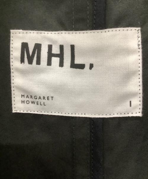 MHL（エムエイチエル）MHL (エムエイチエル) ステンカラーコート ブラック サイズ:1の古着・服飾アイテム