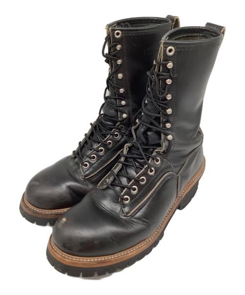 RED WING（レッドウィング）RED WING (レッドウィング) ラインマン ブラック サイズ:9の古着・服飾アイテム